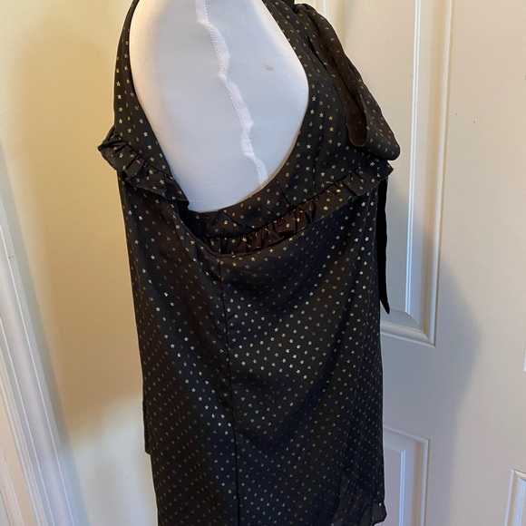 Supply & Demand Gold Star Cold Shoulder Blouse New - Picture 11 of 12